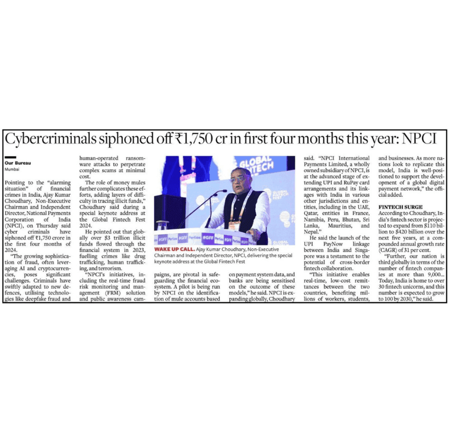 Cybercriminals siphoned off ₹1,750 cr in first four months this year